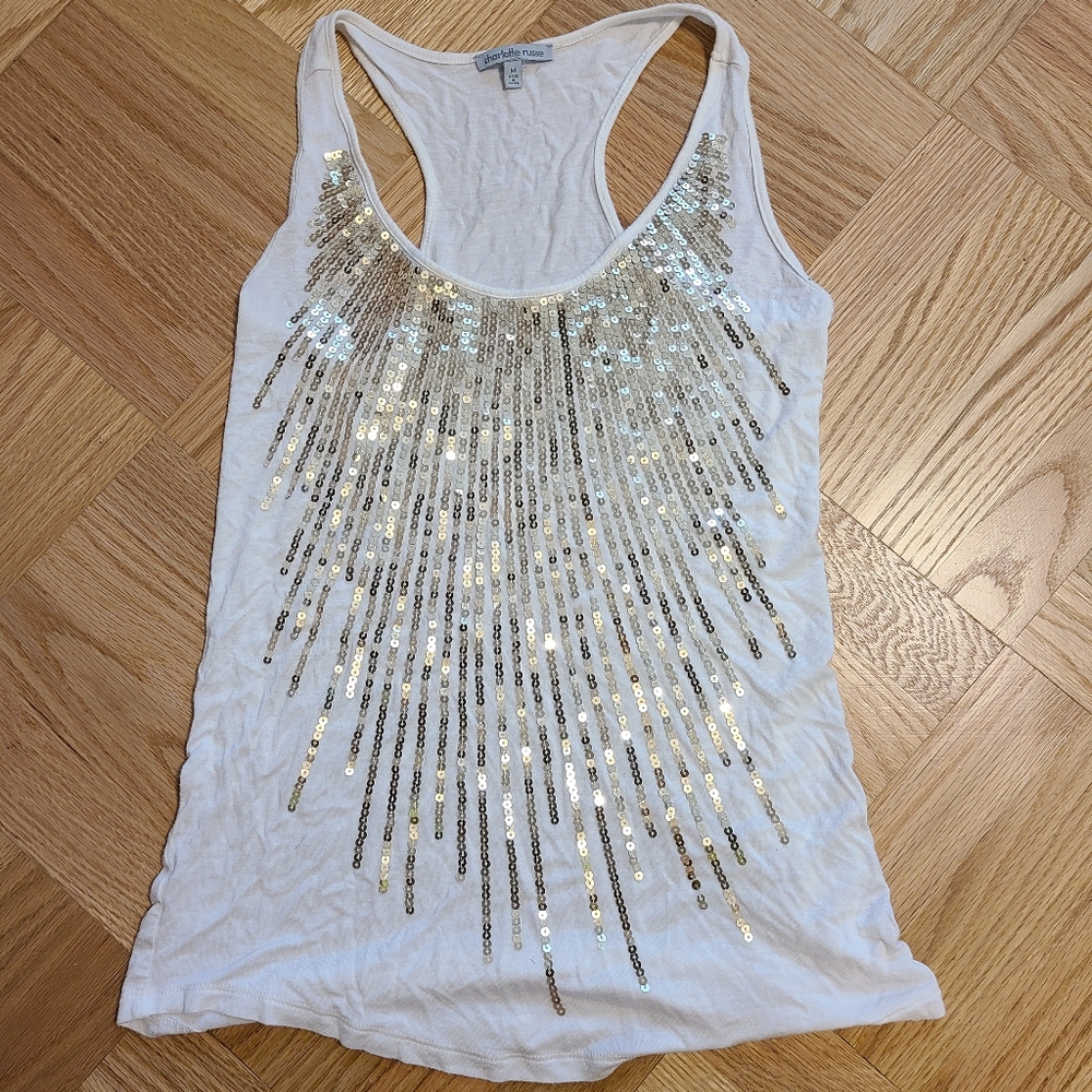 Sequin Tank